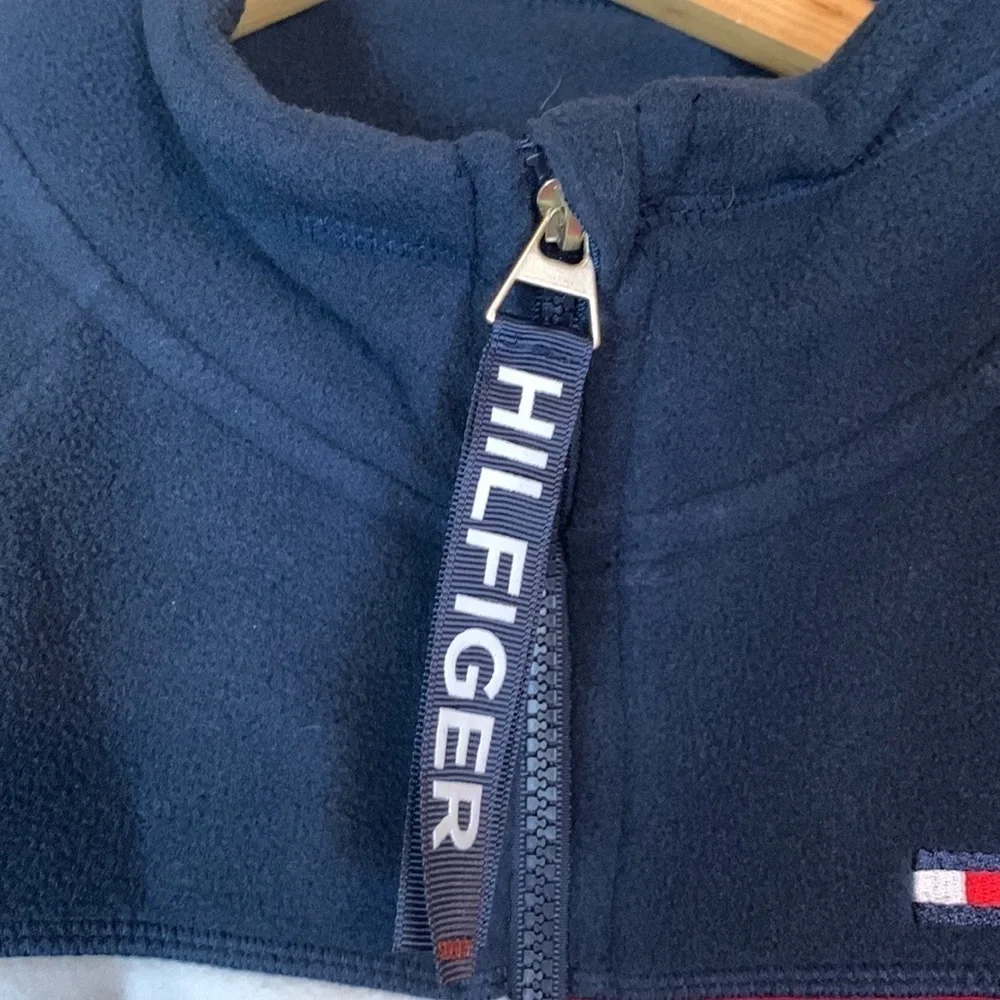Tommy Hilfiger Sport colorblock fleece jacket Size Large